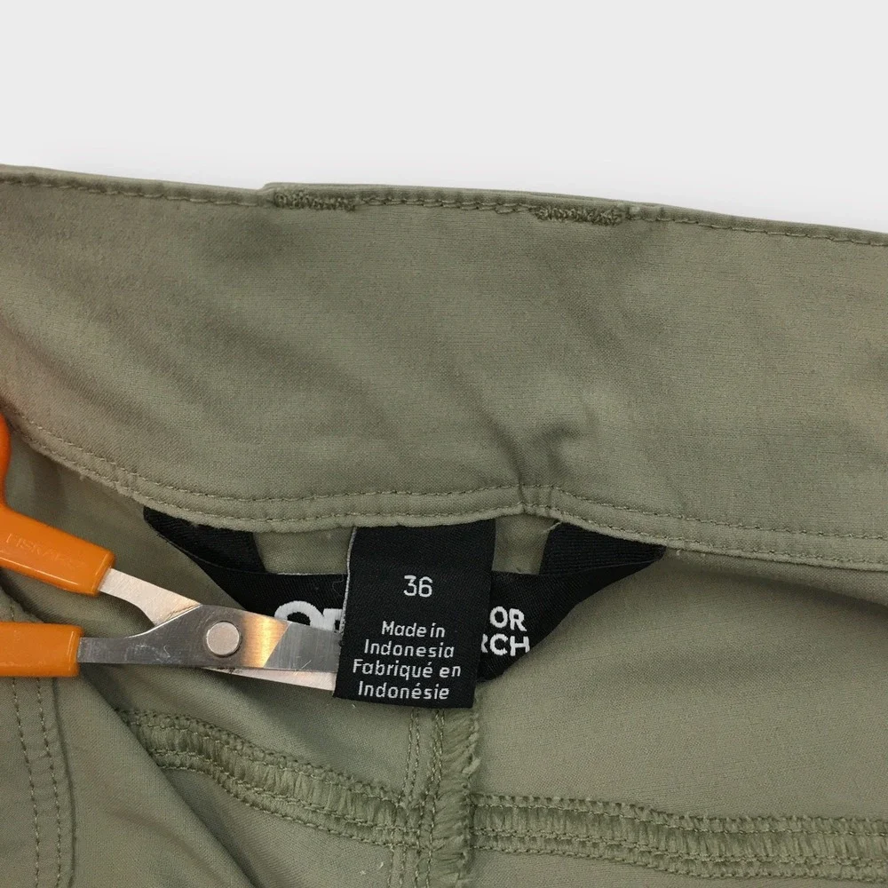 Outdoor Research Equinox Shorts‎ Hiking Travel Lightweight Olive Size 36